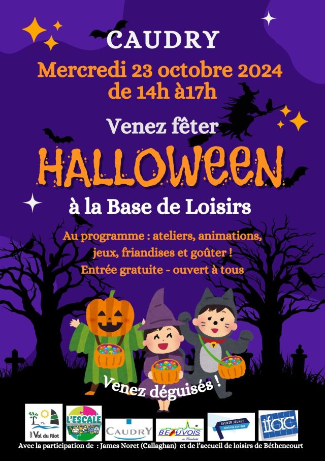 Animation Halloween à la base de loisirs