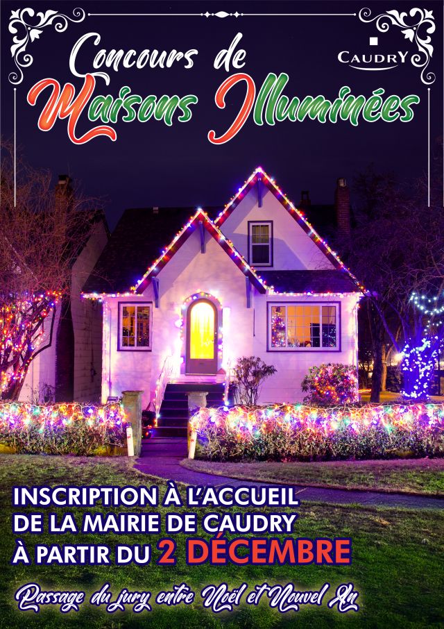 Concours de maisons illuminées