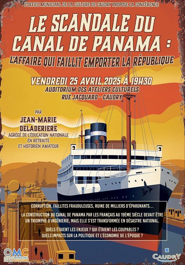 Conférence "Le scandale du Canal de Panama"