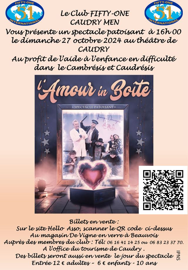 Spectacle patoisant "L'amour in boîte"