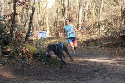 Une adhérente du club de canicross caudrésien championne de France