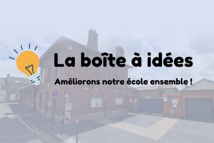 Une boîte à idées à l'école Condorcet