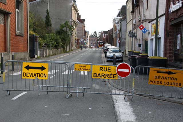 Attention - Rue de la République et rue du Mal Leclerc partiellement bloquées