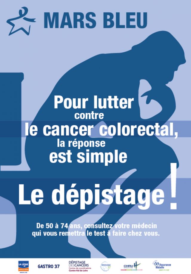 Campagne « Mars Bleu » contre le cancer colorectal ...