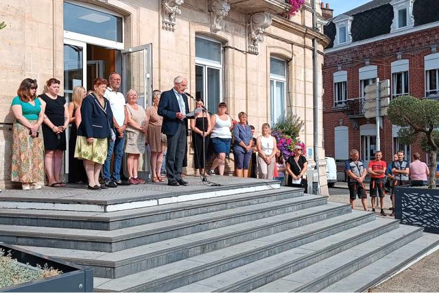 Hommage de la municipalité à Claude Wargnies