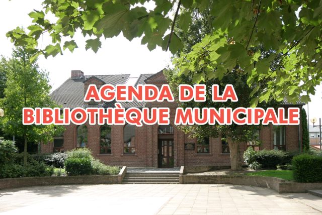 L'agenda de la bibliothèque municipale - Juillet/Août 2024