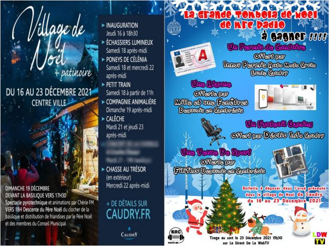 Le Village de Noël de Caudry du 16 au 23 décembre 2021 en centre-ville ...