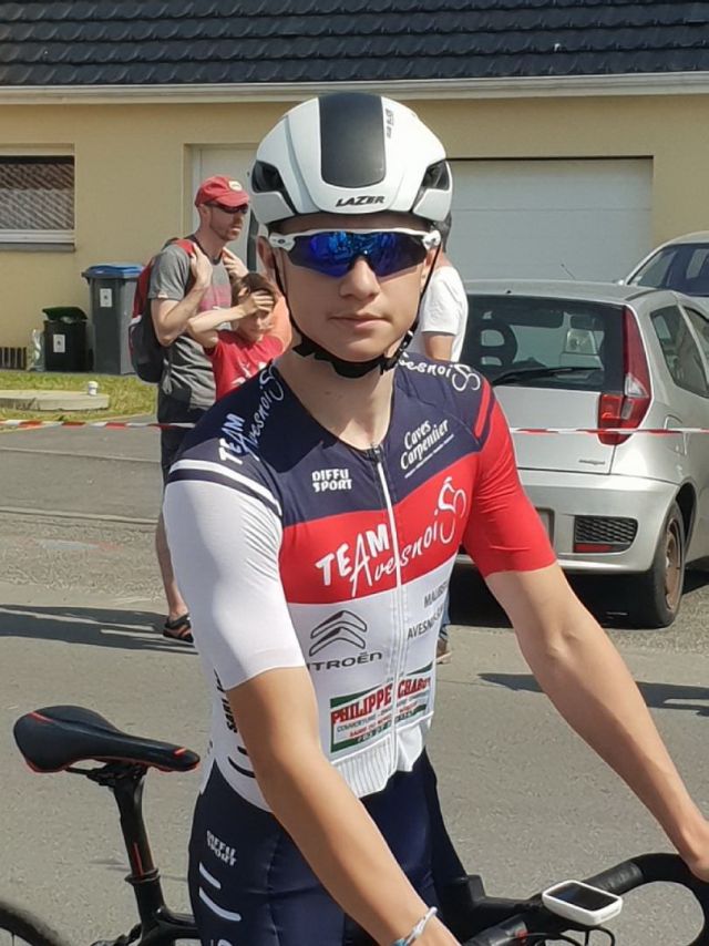 Martin TRIOUX, vainqueur du Tour du Caudrésis-Catésis, catégorie cadets...