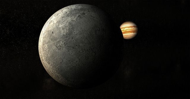 Rapprochement (visuel) entre Jupiter et la Lune...