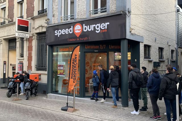 Speed Burger Caudry recherche un livreur