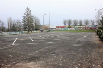 Extension du parking du complexe Louis Sandras à Caudry